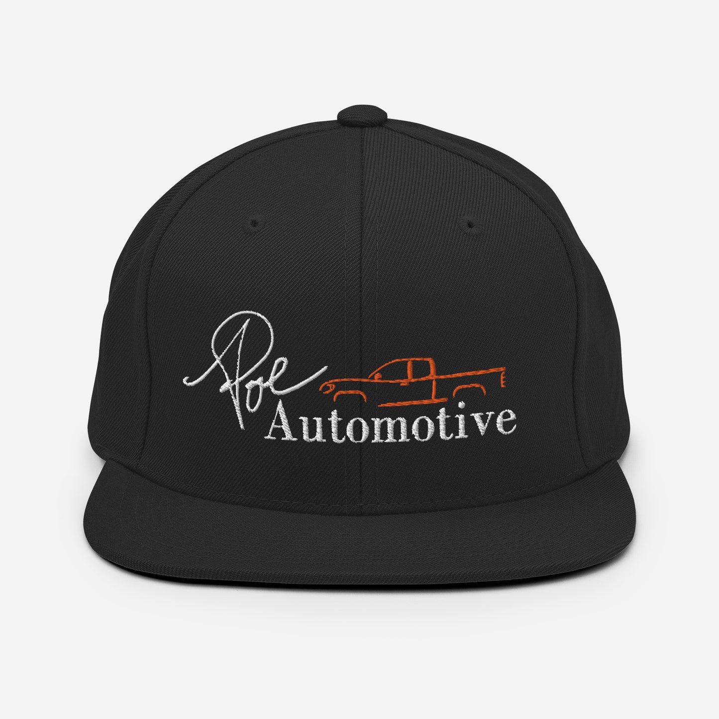 Poe Automotive Flat Bill Snapback Hat