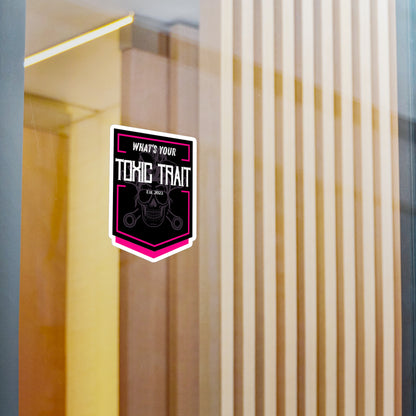 Toxic Trait Pink Kiss-Cut Vinyl Decals