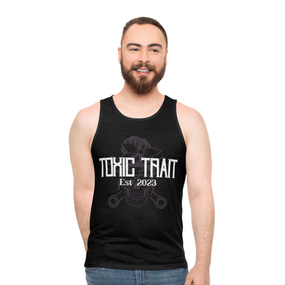 Toxic Trait Smokey Lavender SkullTank Top