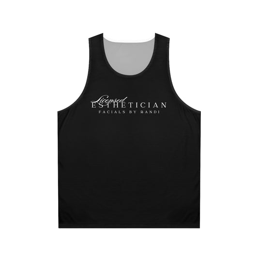 Esthetician Facials By Randi Unisex Tank Top