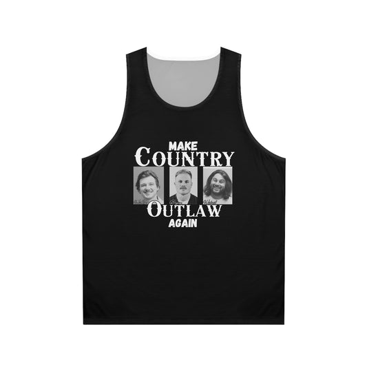 Outlaw Country Unisex Tank Top