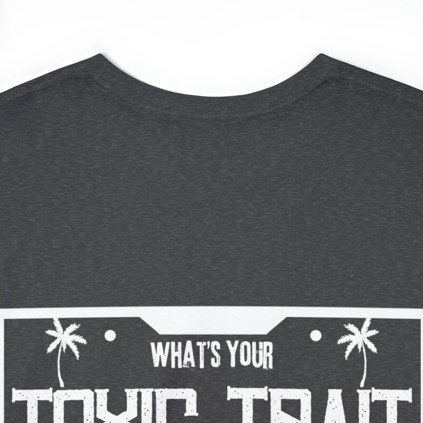 License Plate Toxic Trait Heavy Cotton Tee