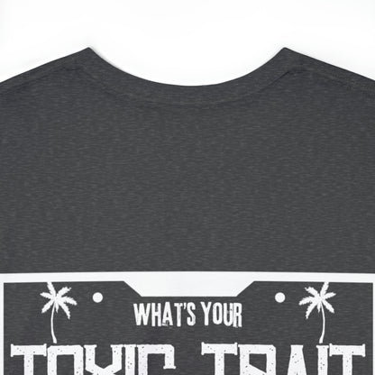 License Plate Toxic Trait Heavy Cotton Tee
