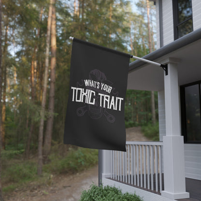 Toxic Trait ( Smokey Lavender)House Flag