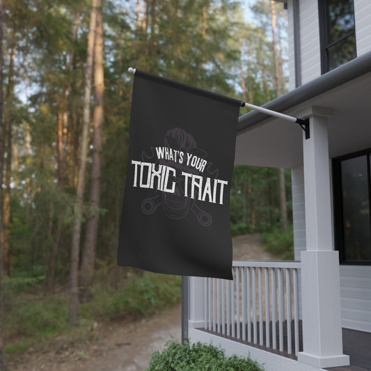 Toxic Trait ( Smokey Lavender)House Flag