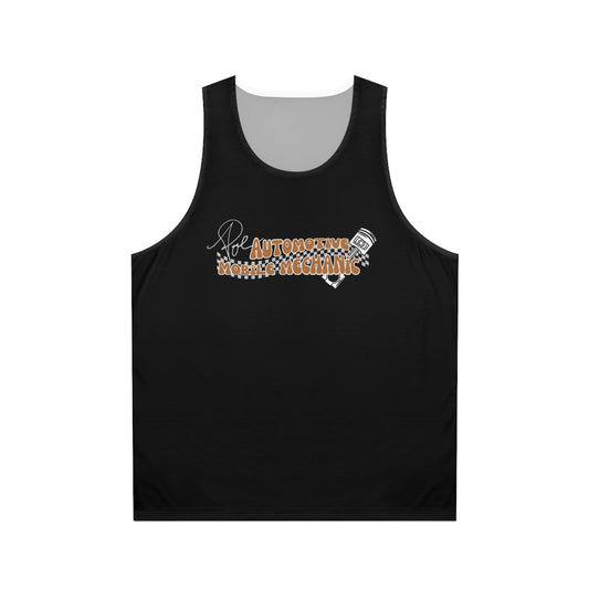 Vintage Poe Automotive Unisex Tank Top