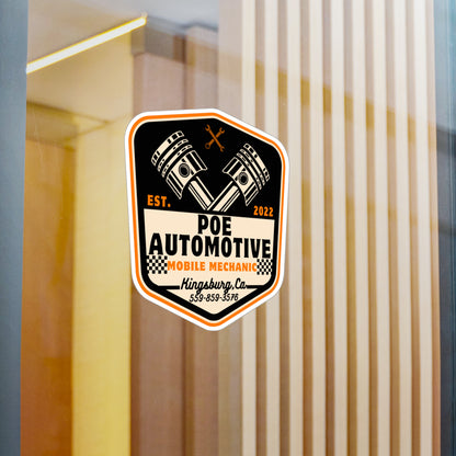 Poe Automotive Kiss-Cut Vinyl Decals