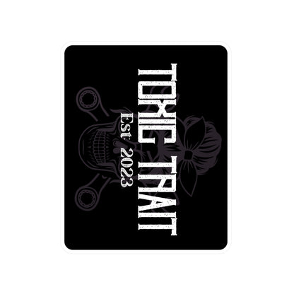 Toxic Trait Smokey Lavender Kiss-Cut Vinyl Decals