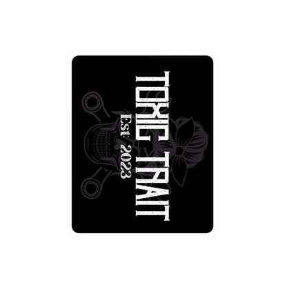 Toxic Trait Smokey Lavender Kiss-Cut Vinyl Decals