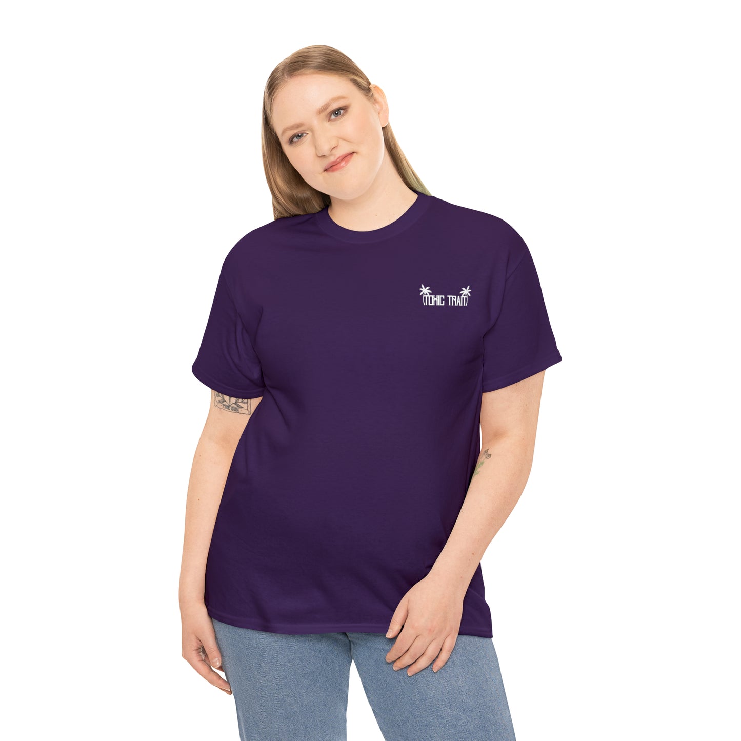 License Plate Toxic Trait Heavy Cotton Tee