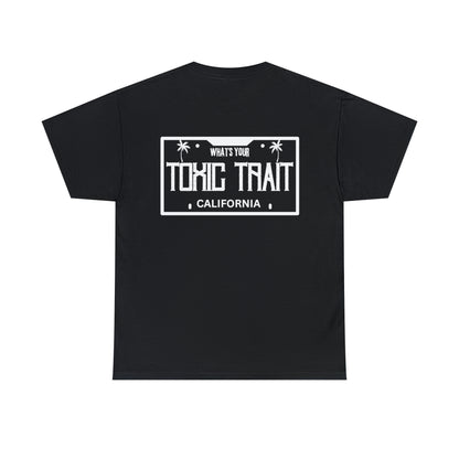 License Plate Toxic Trait Heavy Cotton Tee