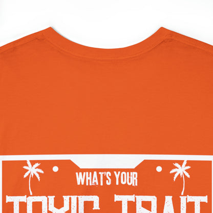 License Plate Toxic Trait Heavy Cotton Tee