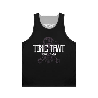 Toxic Trait Smokey Lavender SkullTank Top