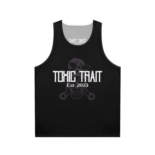 Toxic Trait Smokey Lavender SkullTank Top
