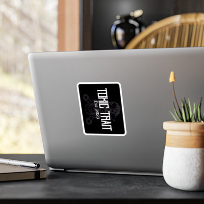 Toxic Trait Smokey Lavender Kiss-Cut Vinyl Decals