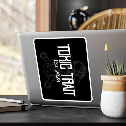 Toxic Trait Smokey Lavender Kiss-Cut Vinyl Decals