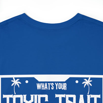 License Plate Toxic Trait Heavy Cotton Tee