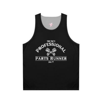 Professional Parts Runner Unisex Tank Top