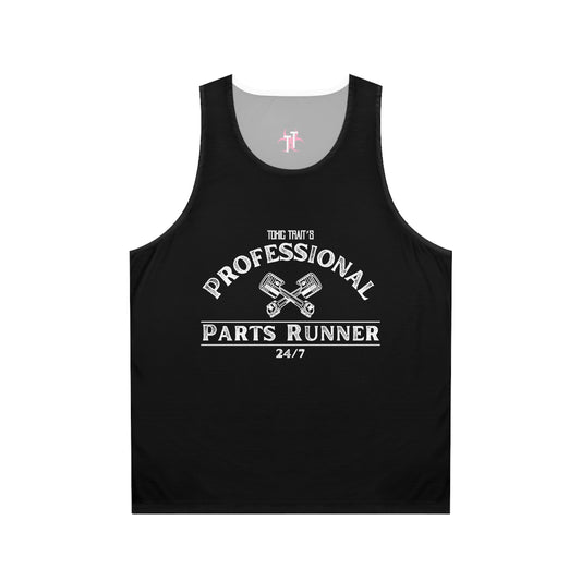 Professional Parts Runner Unisex Tank Top