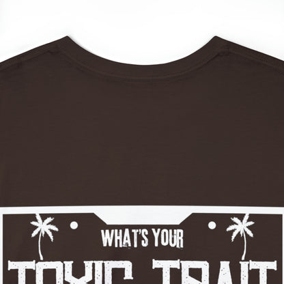 License Plate Toxic Trait Heavy Cotton Tee