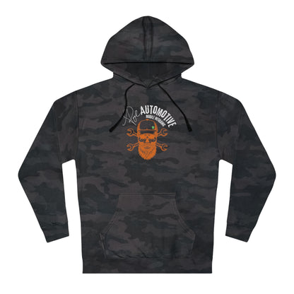 Poe Automotive bearded Skull Hooded Sweatshirt