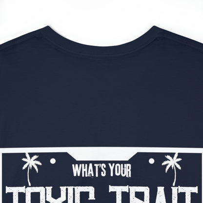License Plate Toxic Trait Heavy Cotton Tee