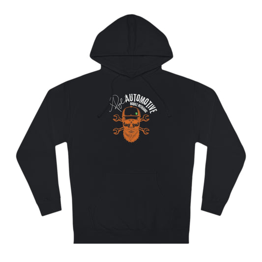 Poe Automotive bearded Skull Hooded Sweatshirt